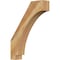 Ekena Millwork 4"W x 18"D x 24"H Imperial Rough Sawn Knee Brace, Western Red Cedar BRC04X18X24IMP00RWR - alternate 1